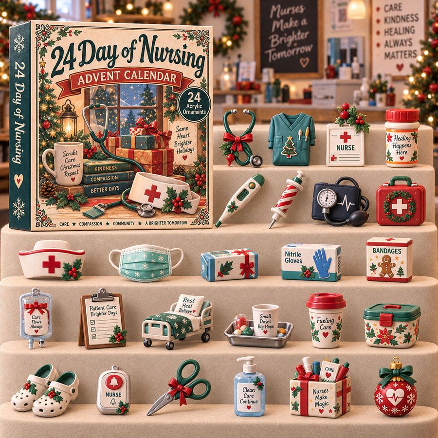 24 Day of Nursing Christmas Advent Calendar