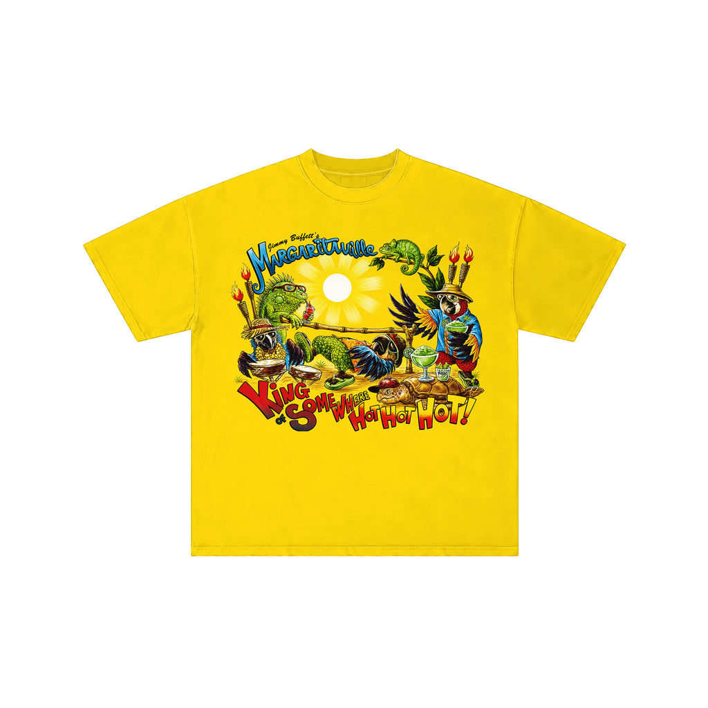 Margaritaville King of Somewhere Yellow T-Shirt
