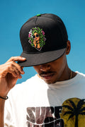 Smoking Medusa Stoner Snapback Hat