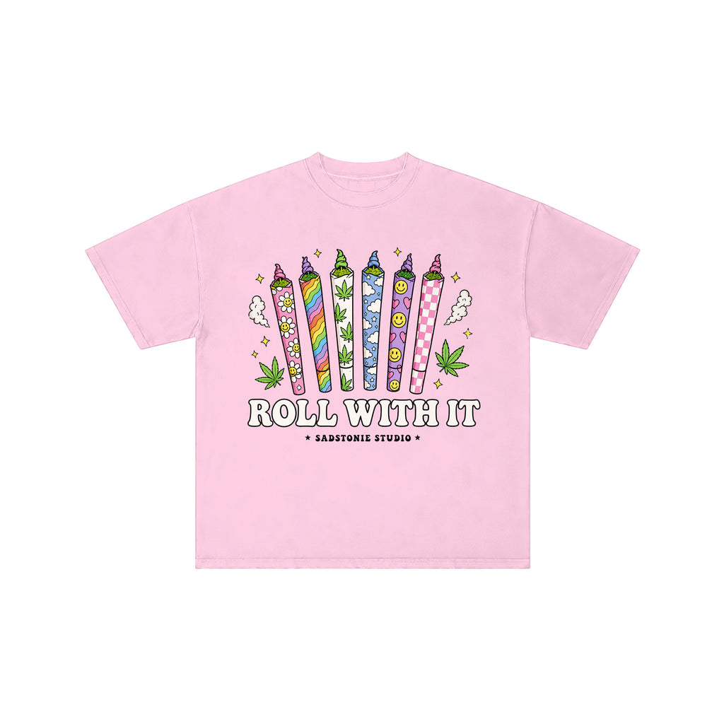 Roll With It Joints Retro Graphic Tee