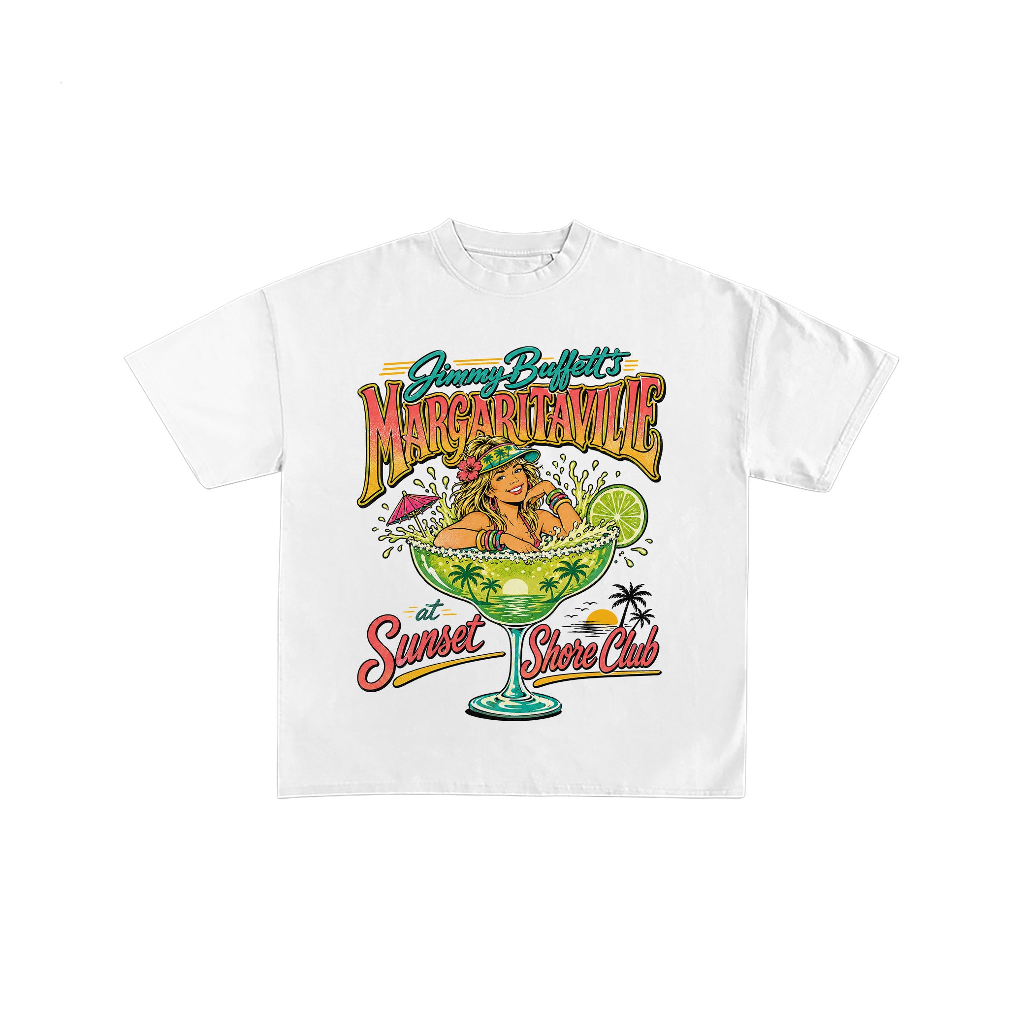 Jimmy Buffett Margaritaville T-Shirt Sunset Shore