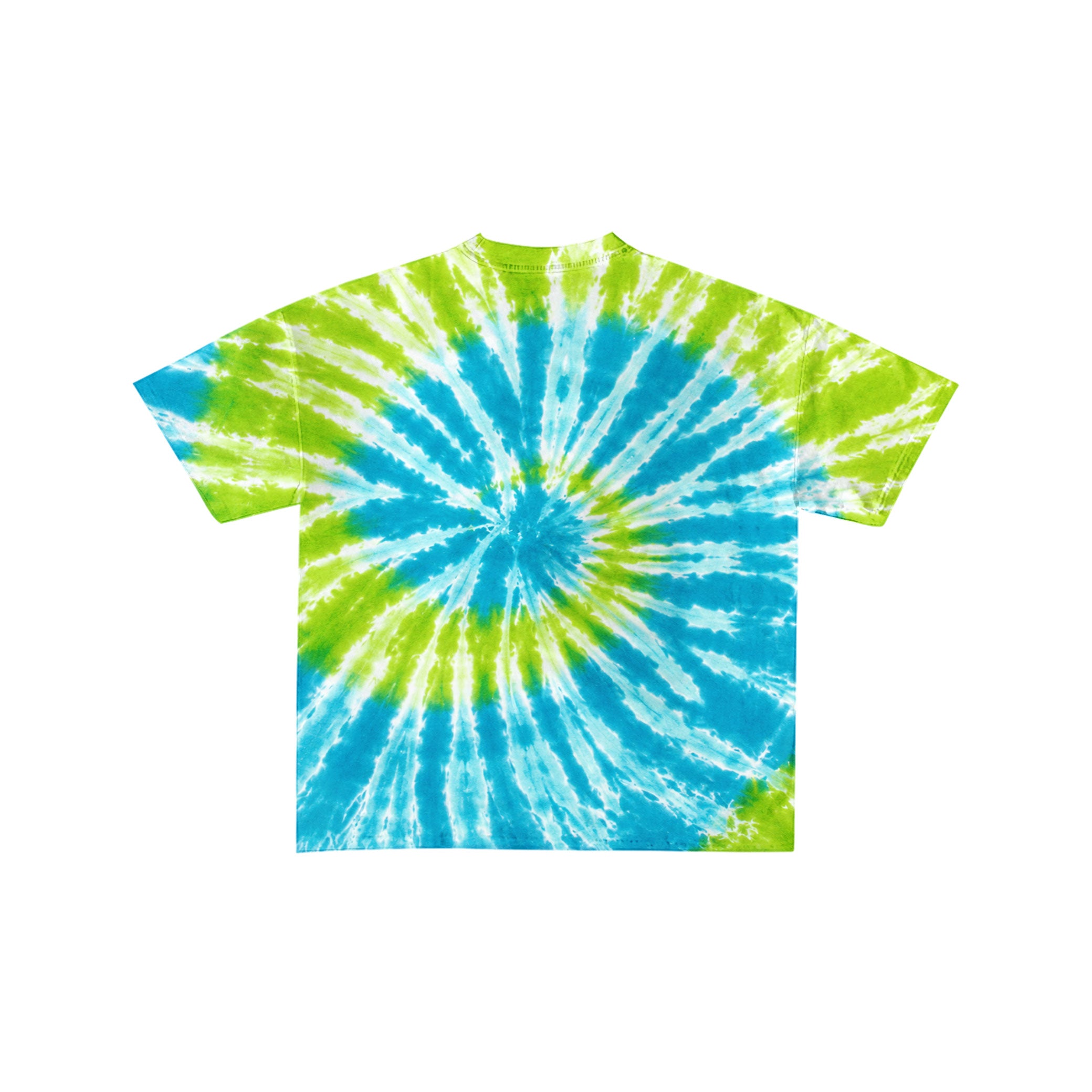 Higher Vibes Alien Lime Tie Dye Tee