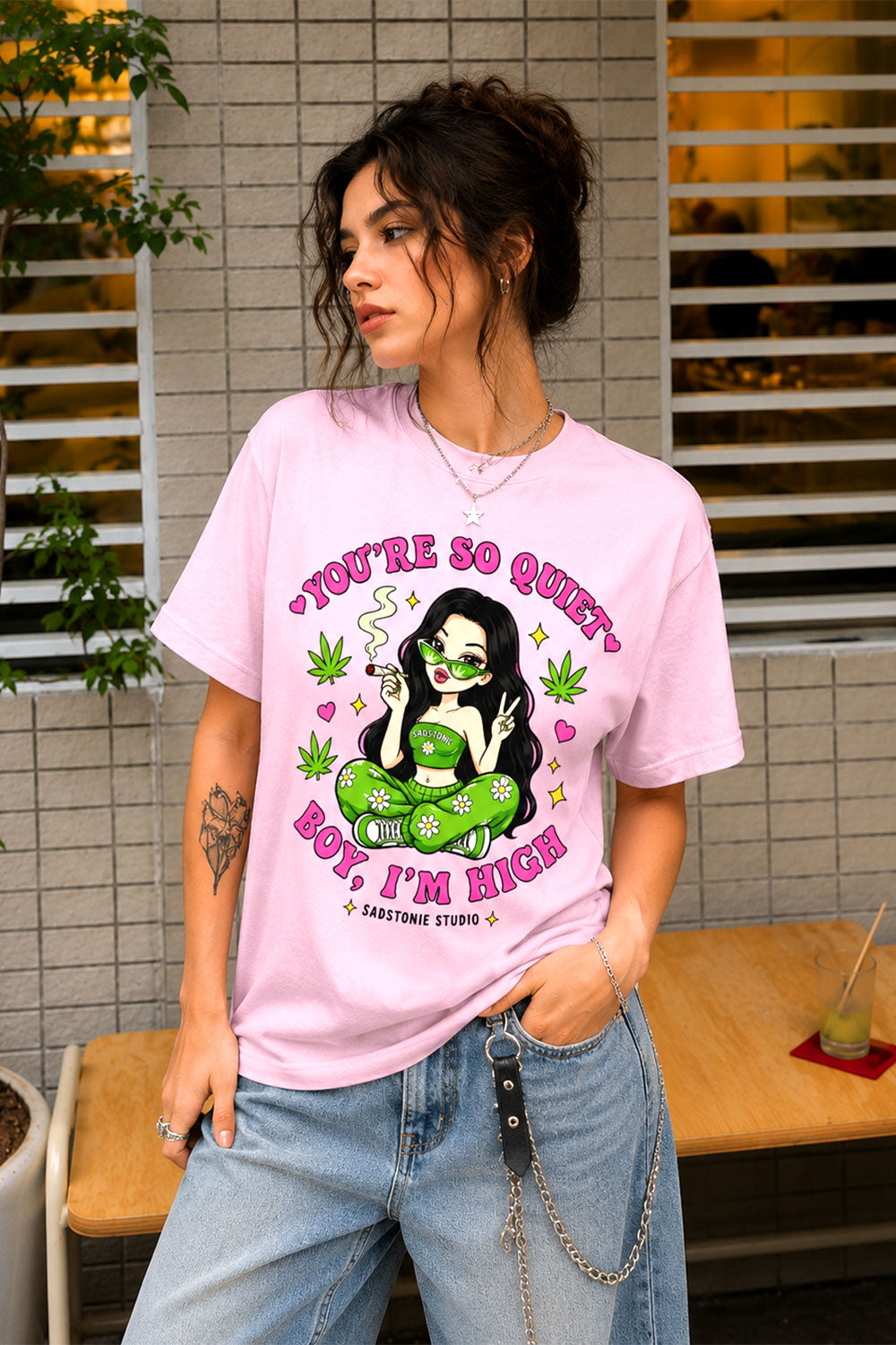 Youre So Quiet Boy Retro Graphic Tee