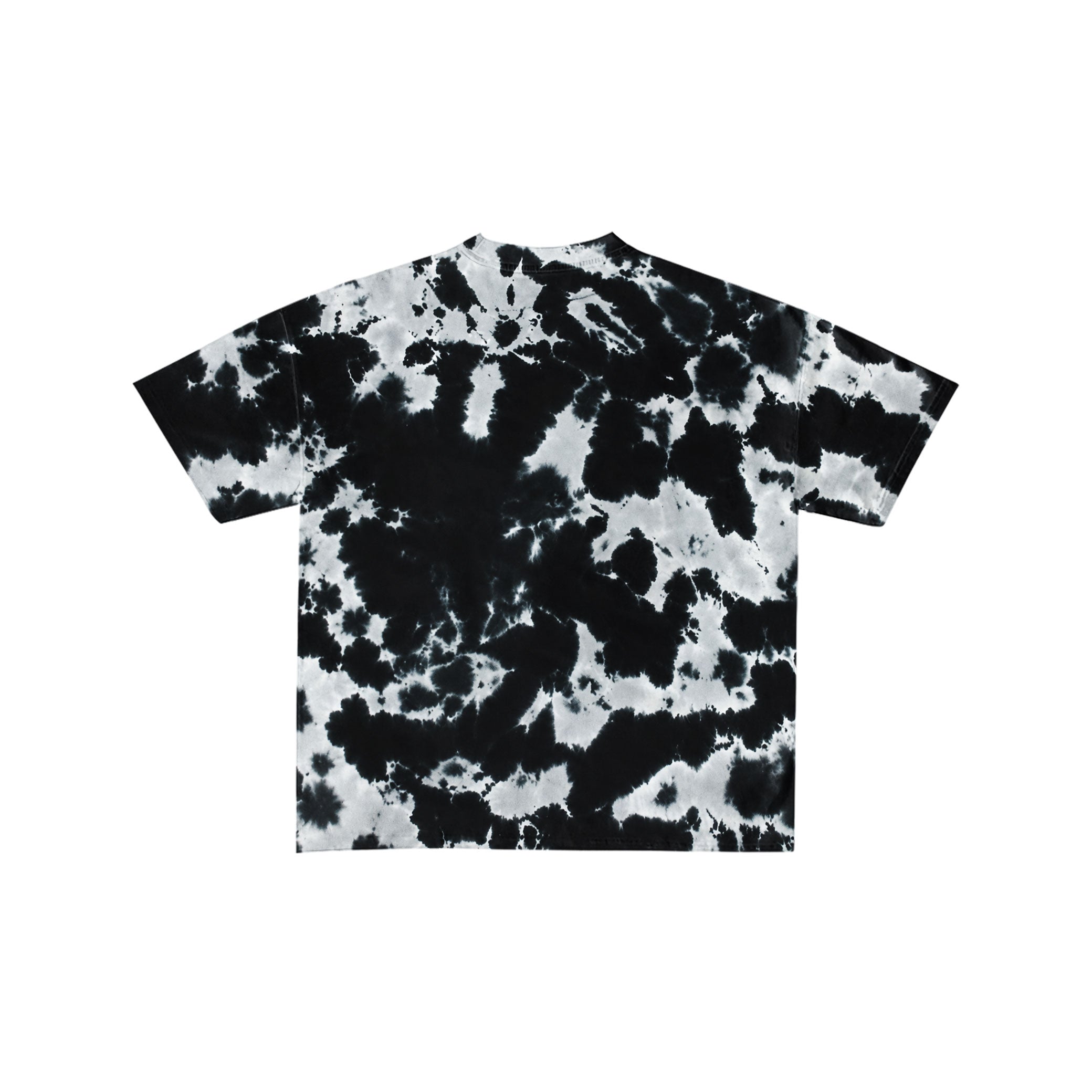 Puff Positive Black Tie Dye Tee