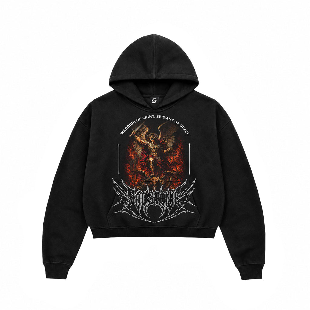 Warrior of Light Graphic Oversized Hoodie