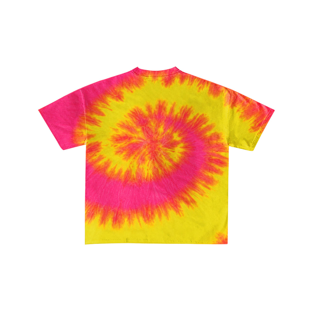 Vintage Gothic Stoner Melting Hands Tie Dye Tee