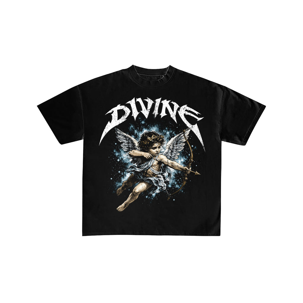 Divine Cupid Angel Graphic Tee