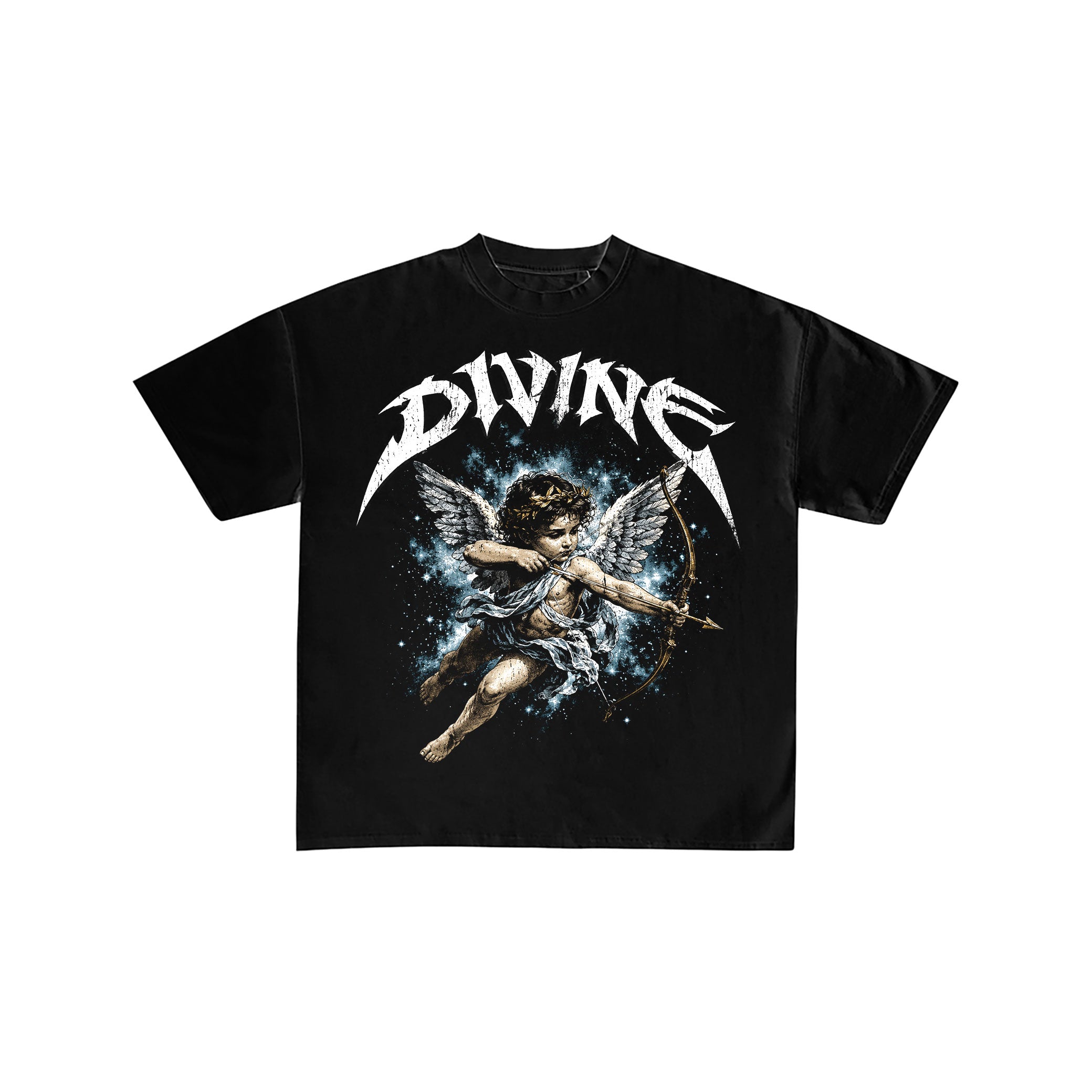 Divine Cupid Angel Graphic Tee