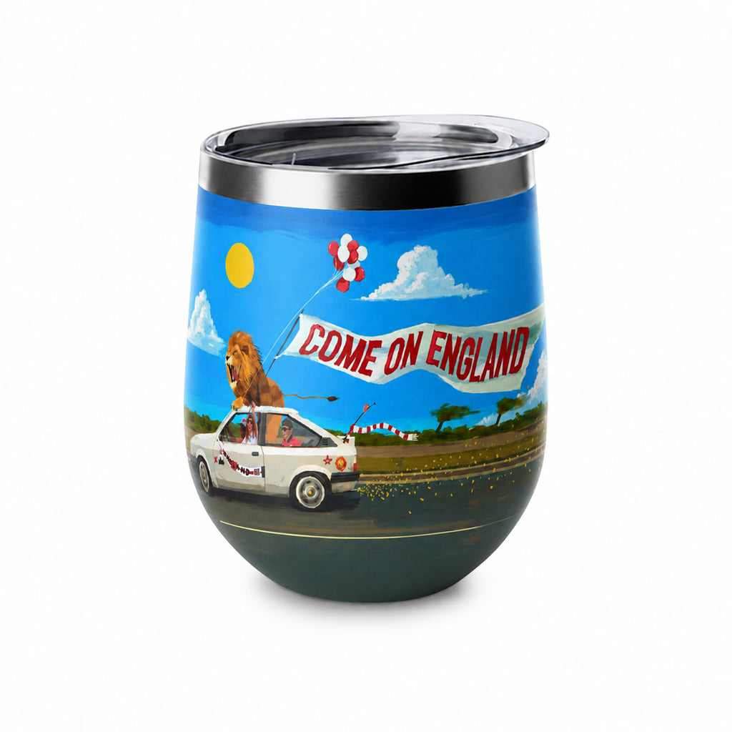 England Football Fan Insulated Wine Tumbler