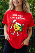 Little Miss Jolly Retro  Cannabis Tee