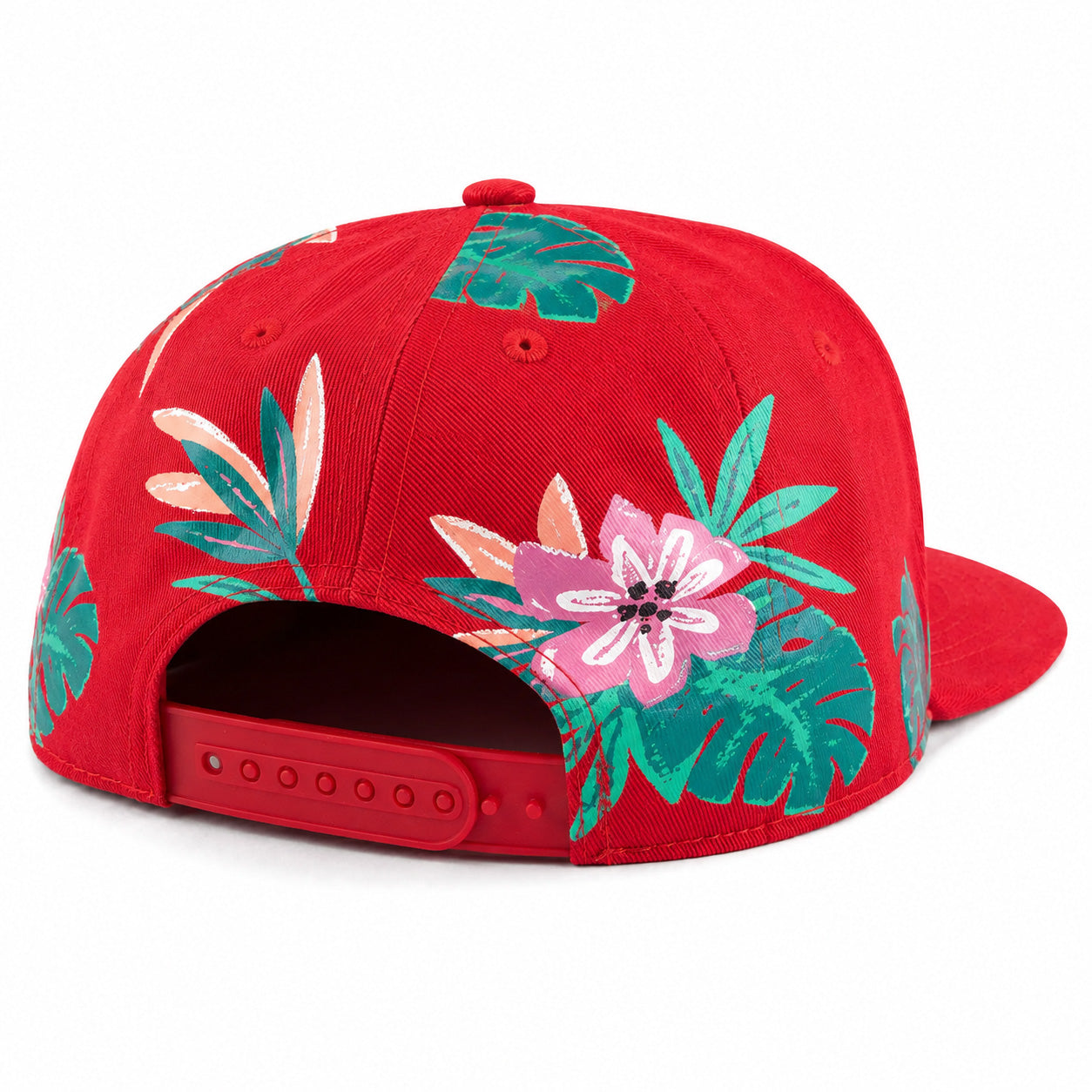 Jimmy Buffett Margaritaville Red Floral Hat