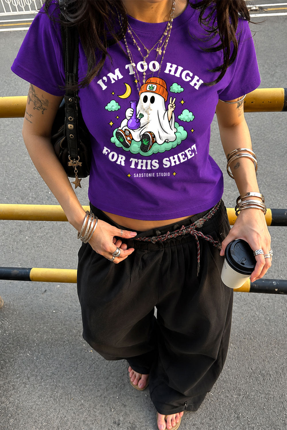 Too High For This Sheet Graphic Tee
