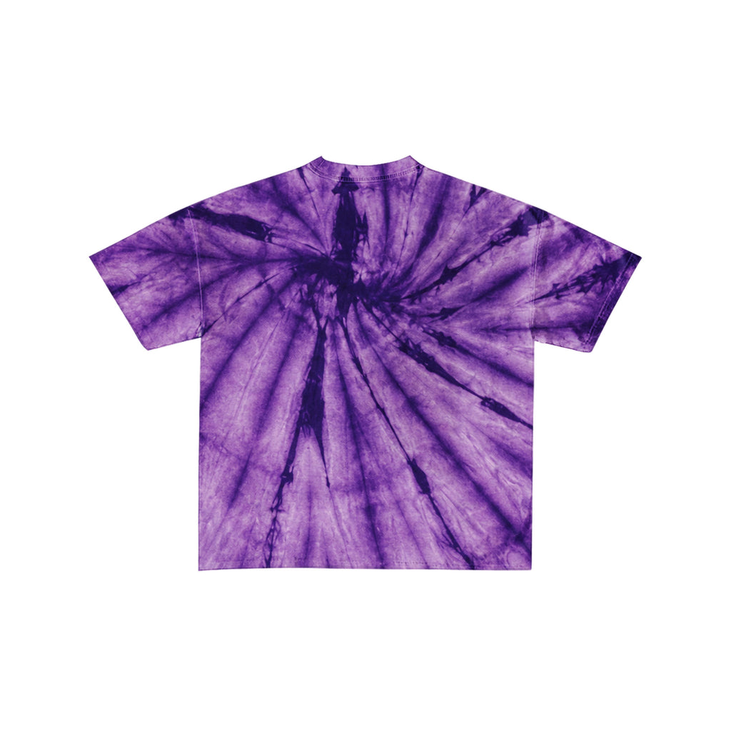 Stay Blessed Jesus Vintage Purple Tie Dye Graphic Tee