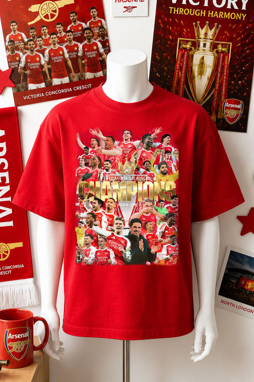 Arsenal Premier League 2025/26 Champions Tee