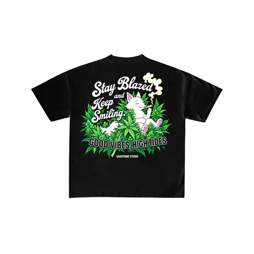 Stay Blazed Graphic Streetwear Tee