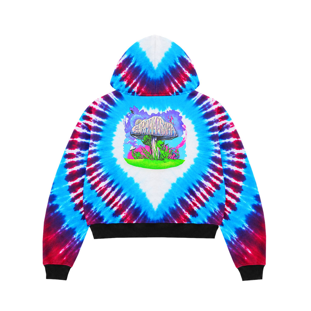 Shroomarama Tie-Dye Zip Hoodie
