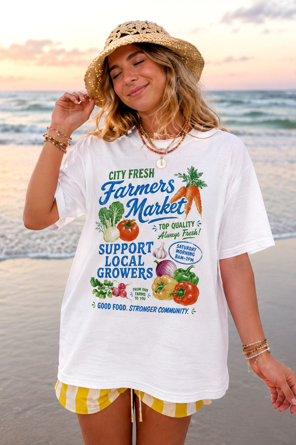 City Fresh Farmers Market Graphic Tee