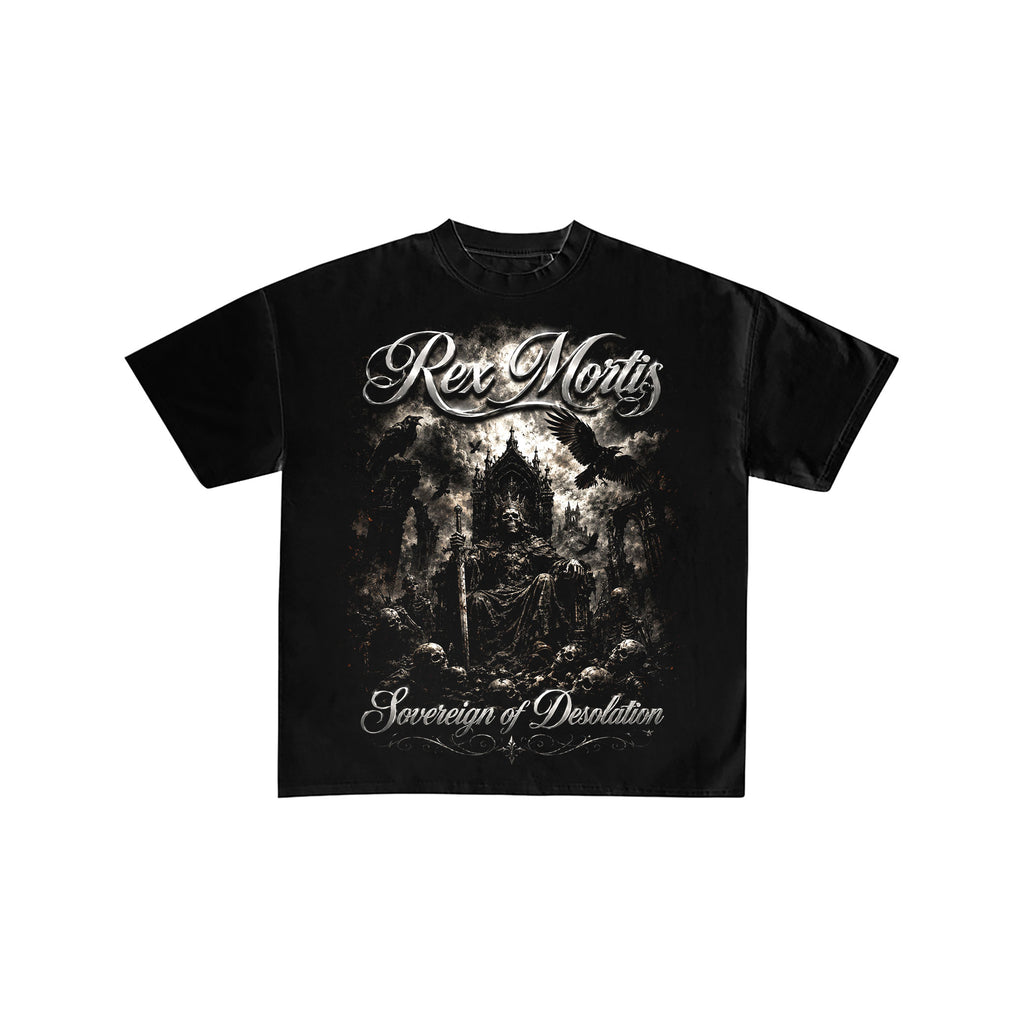 Rex Mortis Gothic Oversized Graphic Tee