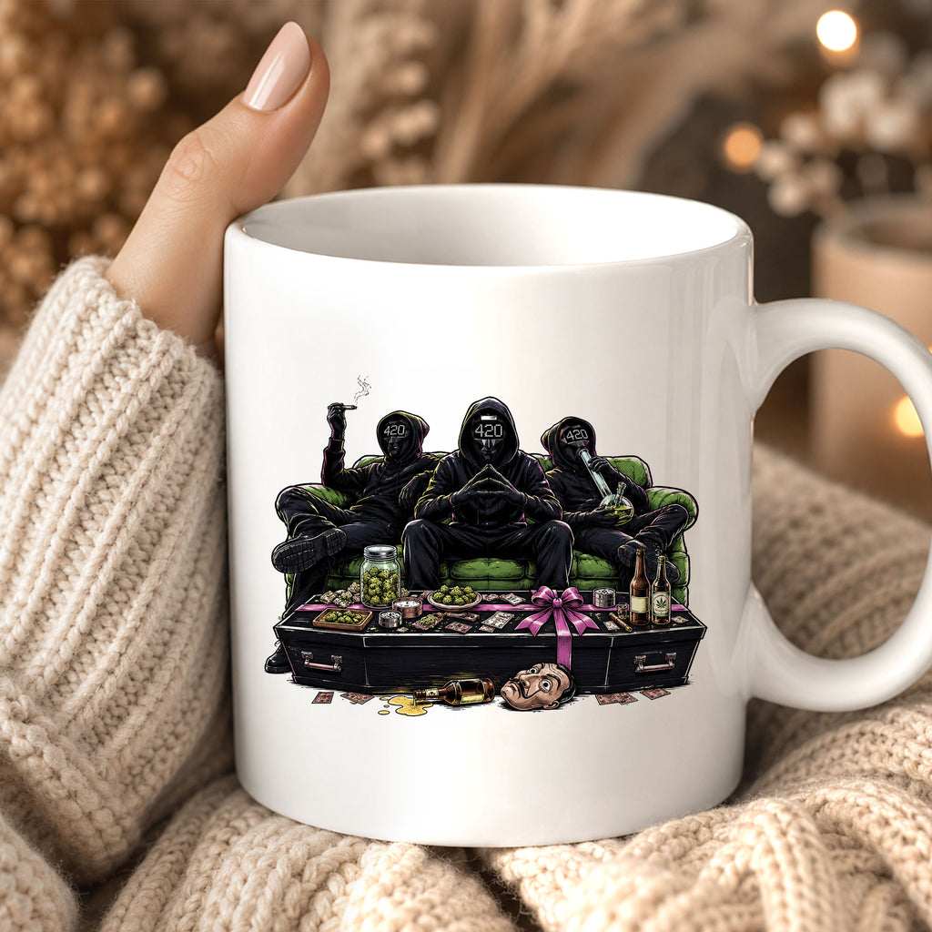 420 Squad Ceramic Coffee Mug