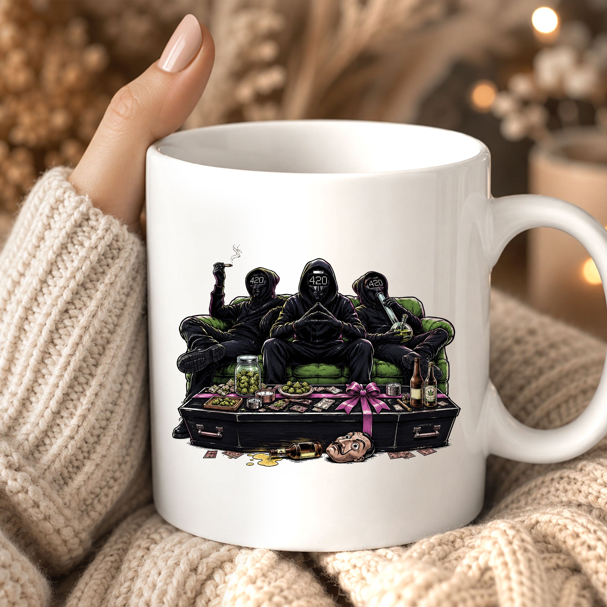 420 Squad Ceramic Coffee Mug