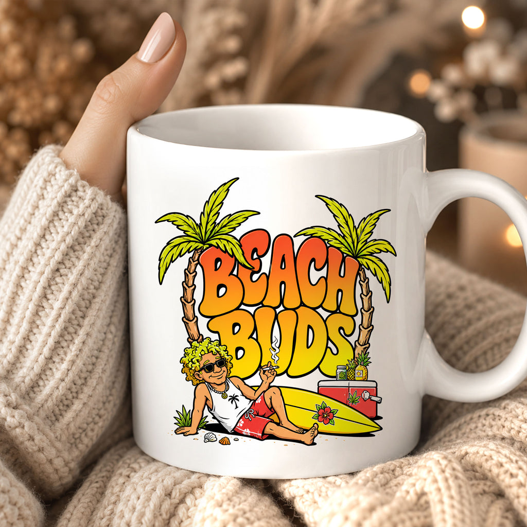 Beach Buds Ceramic Coffee Mug