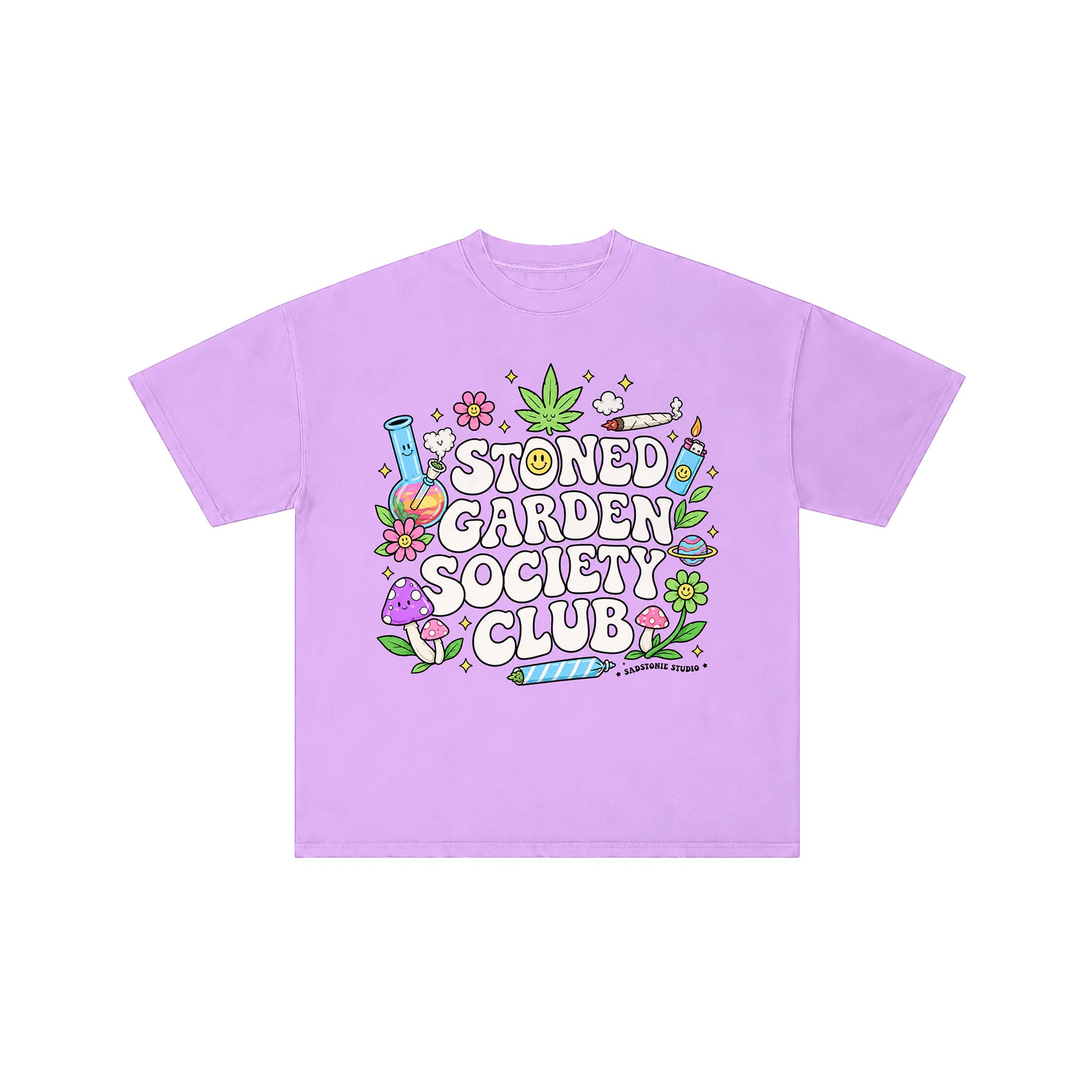 Stoned Garden Society Retro Graphic Tee