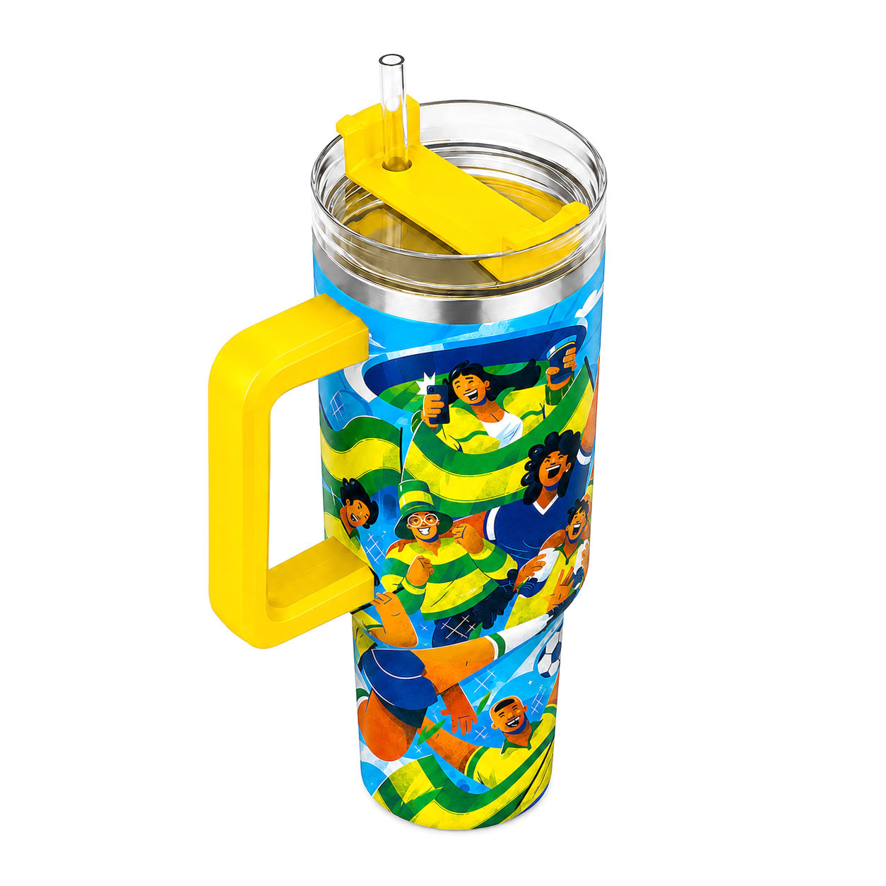 Brazil Football World Cup 2026 Tumbler