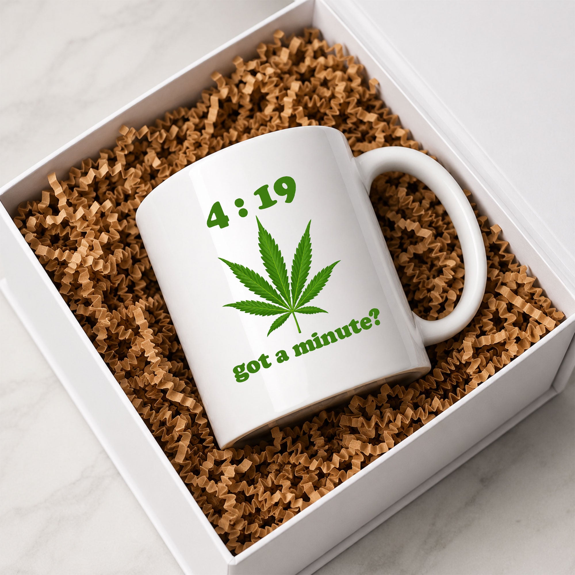 419 Got a Minute Funny Ceramic Coffee Mug