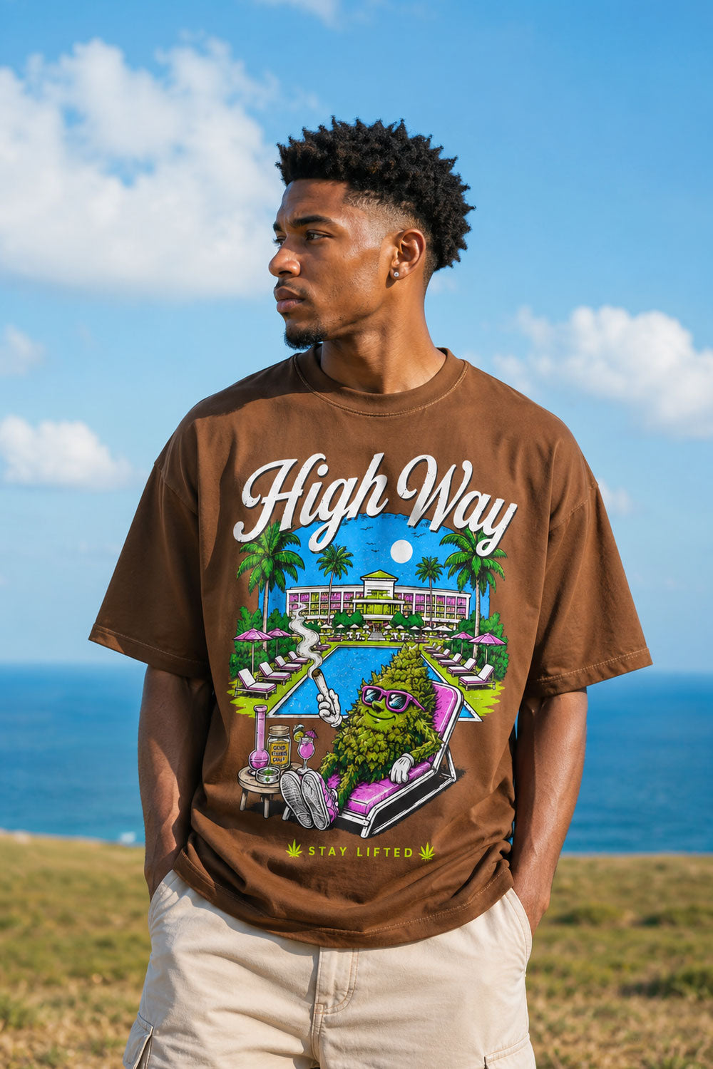 High Way Stay Lifted Graphic Tee