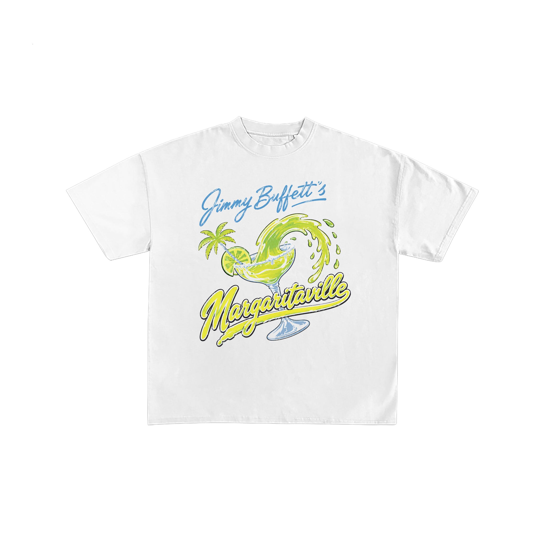 Jimmy Buffett Margaritaville White Tee