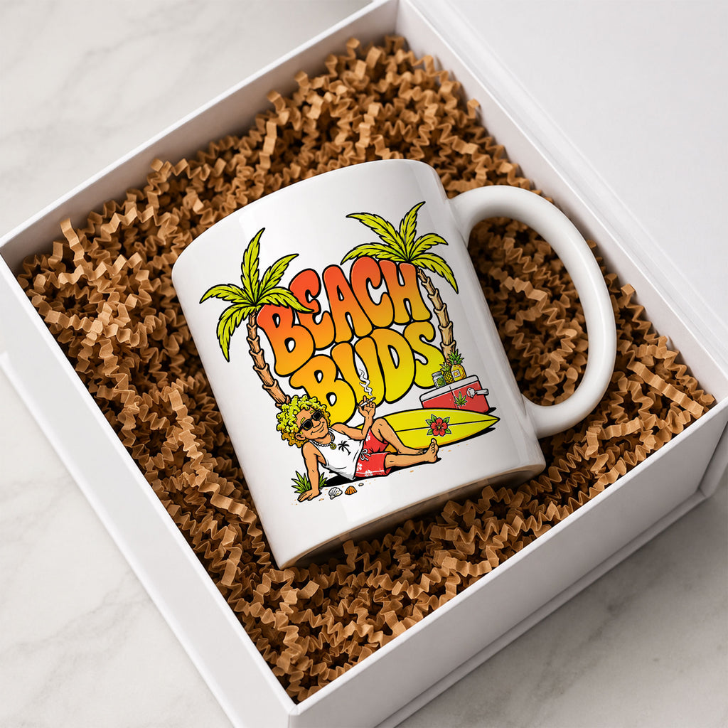 Beach Buds Ceramic Coffee Mug
