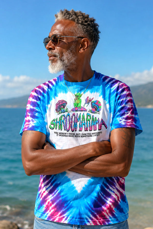 Shroomarama Alien Tie-Dye T-Shirt