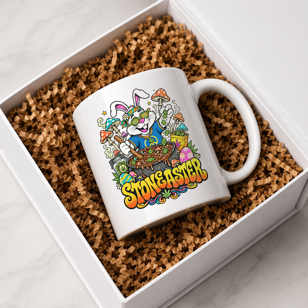 Trippy Stoneaster Bunny Coffee Mug