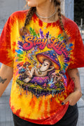 Stay Lifted Mushroom Tie-Dye Tee