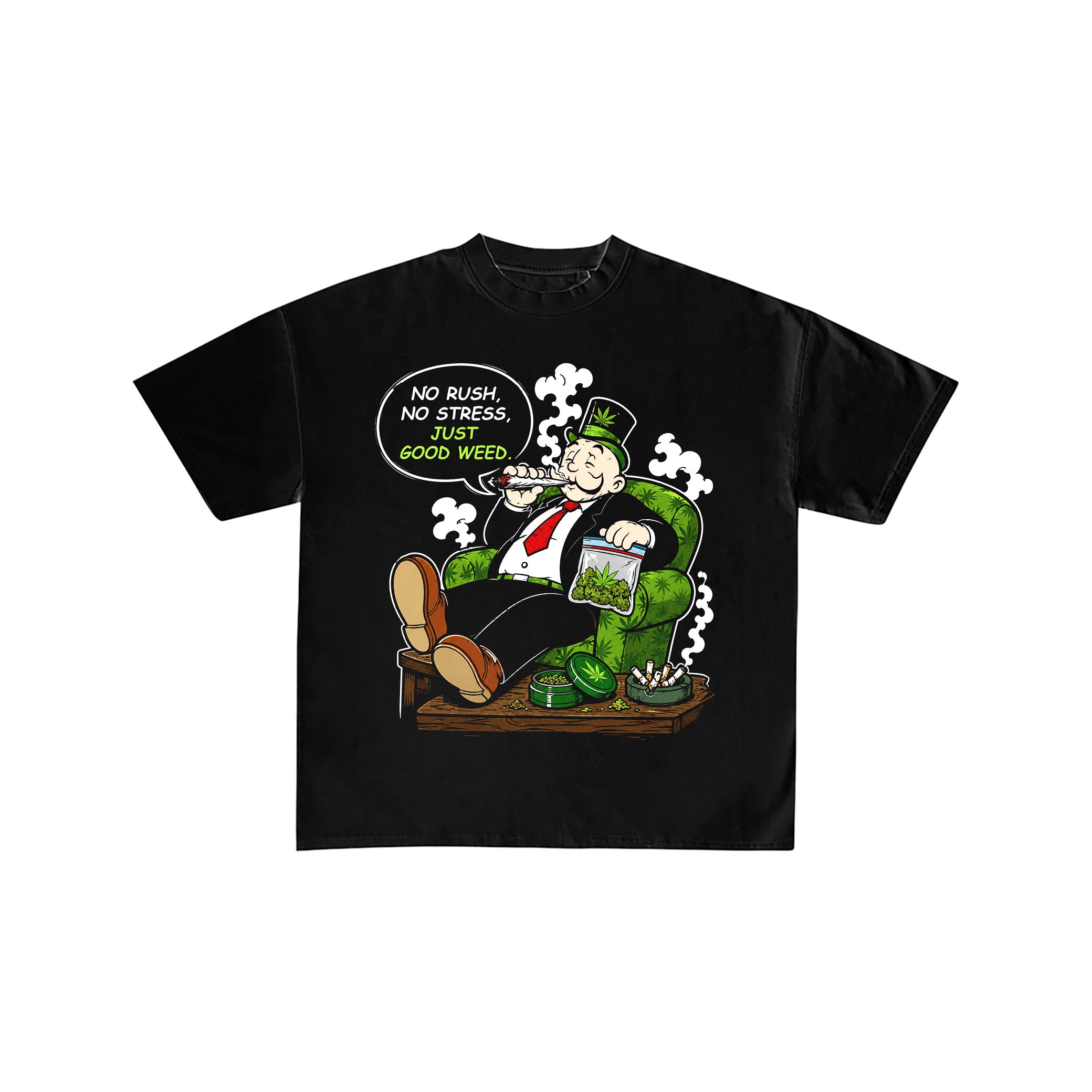 No Rush No Stress Graphic Tee