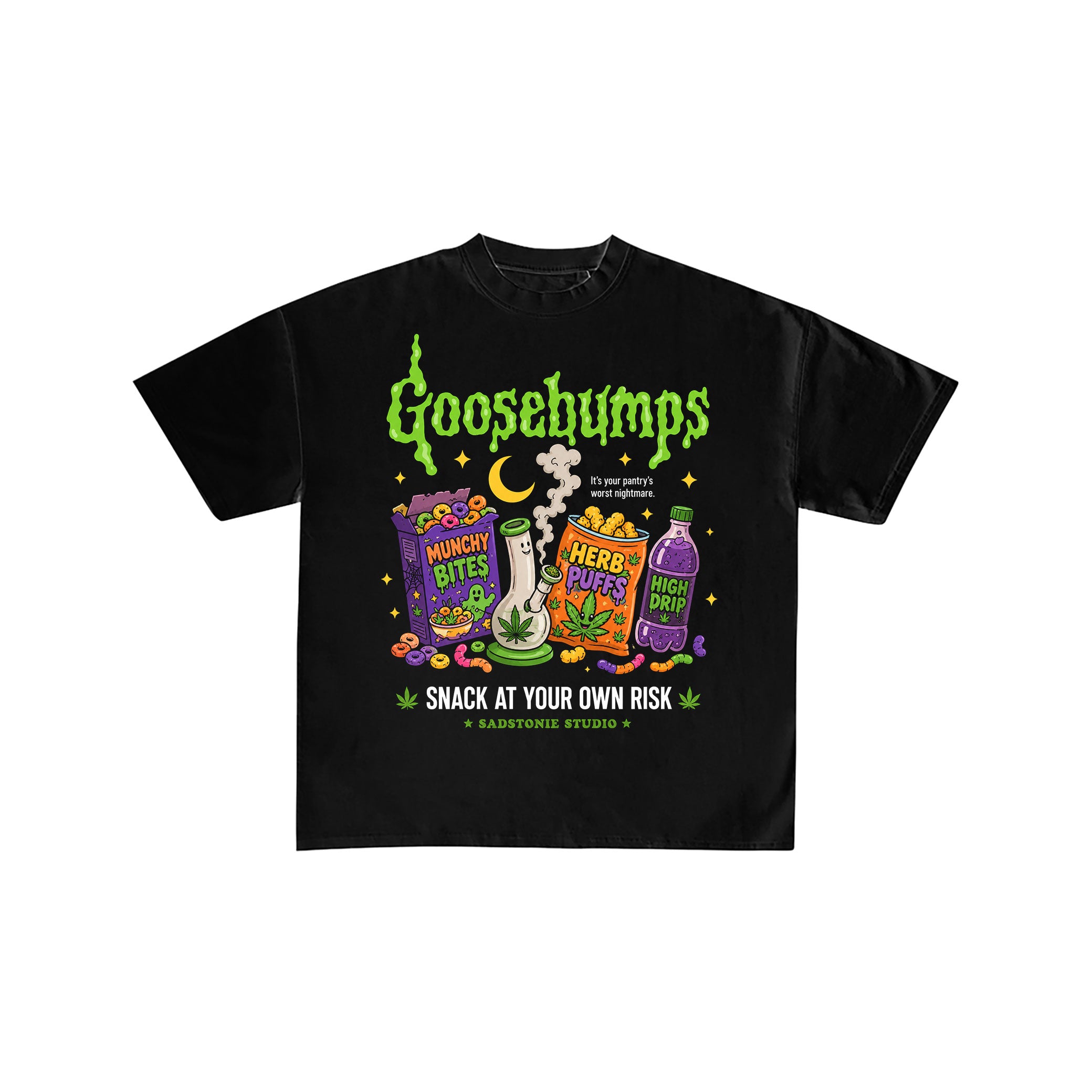 Goosebumps Munchies Retro Graphic Tee