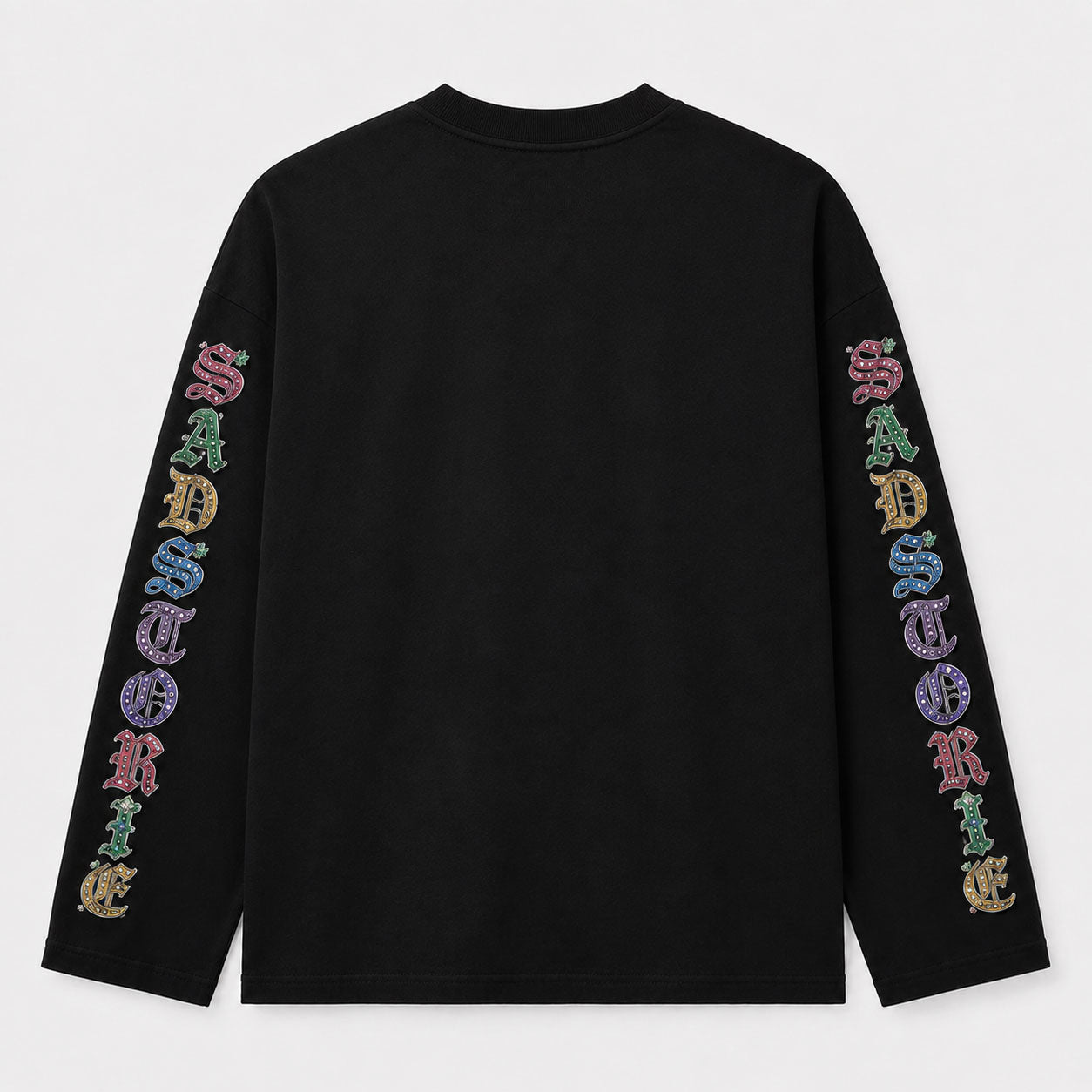 420 Jeweled Character Long Sleeve Shirt