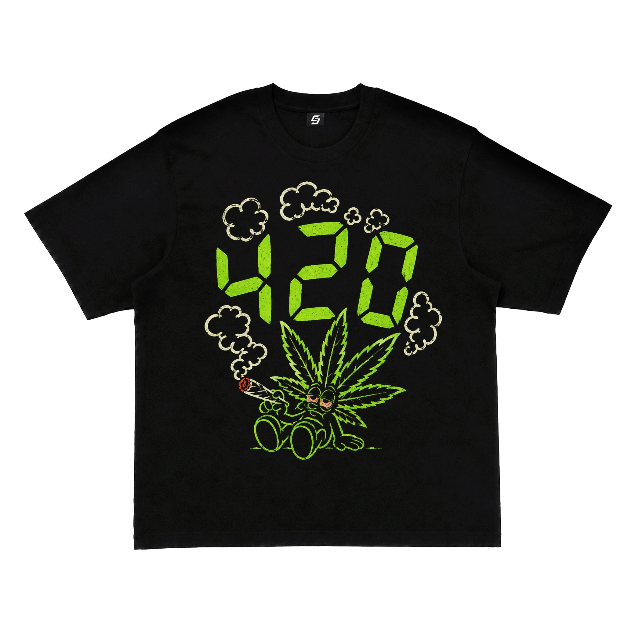 420 Weed Smoke Graphic T-Shirt
