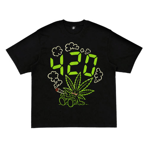 420 Weed Smoke Graphic T-Shirt