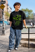 420 Weed Smoke Graphic T-Shirt