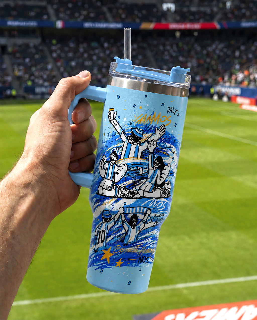 Argentina Football World Cup 2026 Tumbler