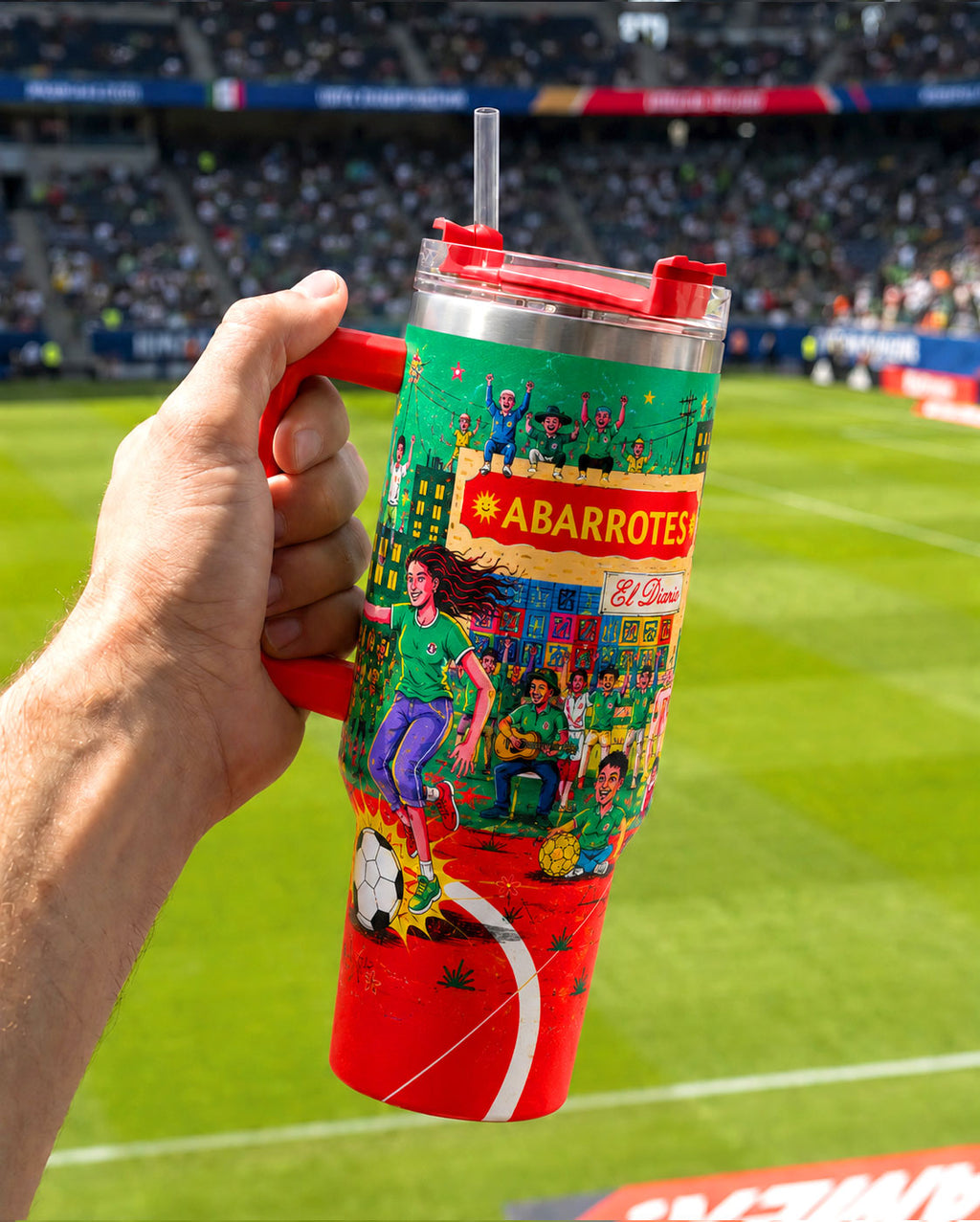 Mexico Football World Cup 2026 Tumbler