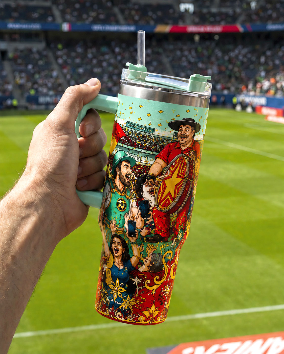 Spain Football World Cup 2026 Tumbler