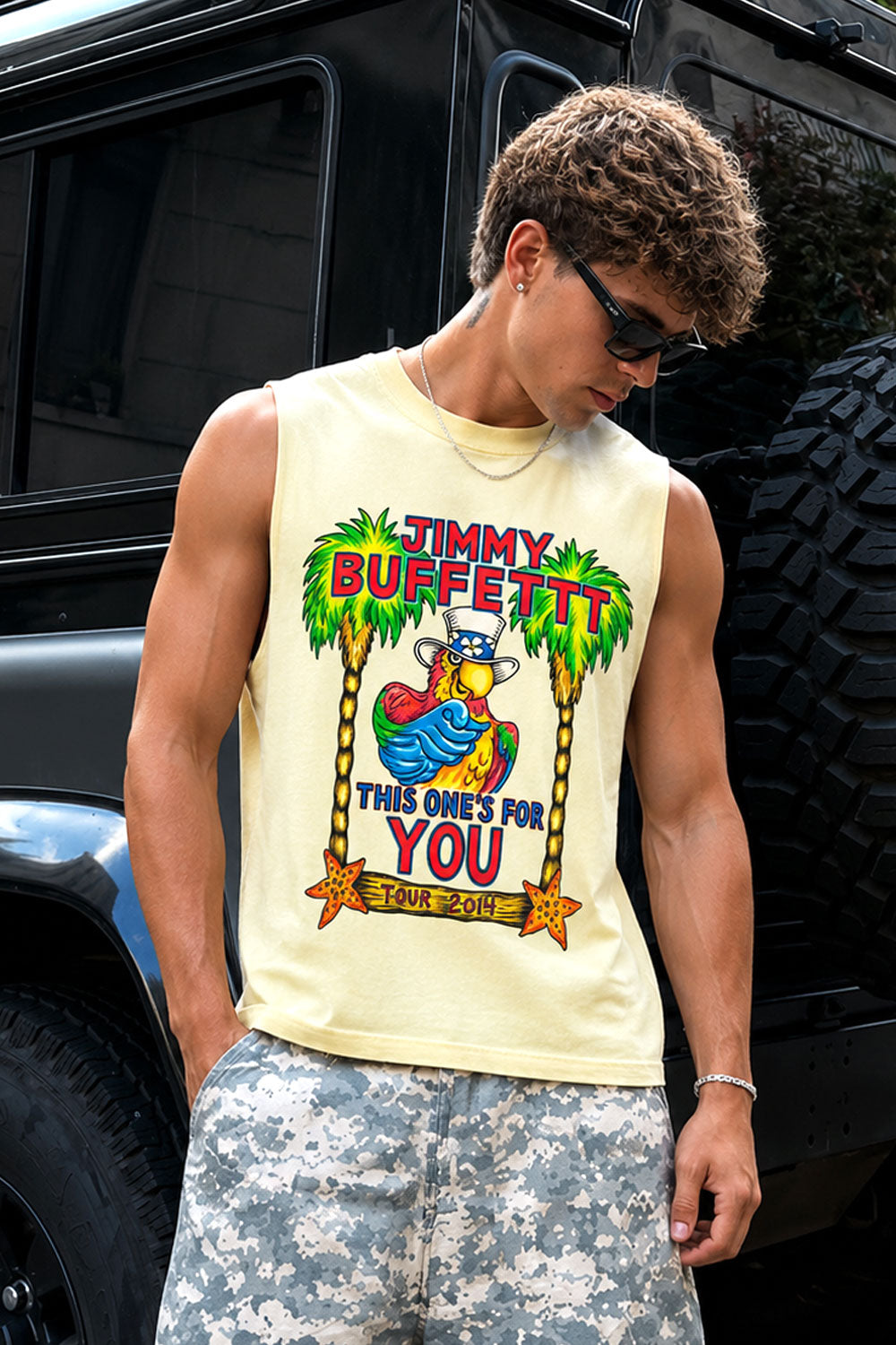 Jimmy Buffett This One's For You 2014 Tank Top