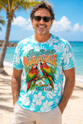 Jimmy Buffett Sunset Beach Club Teal Tee
