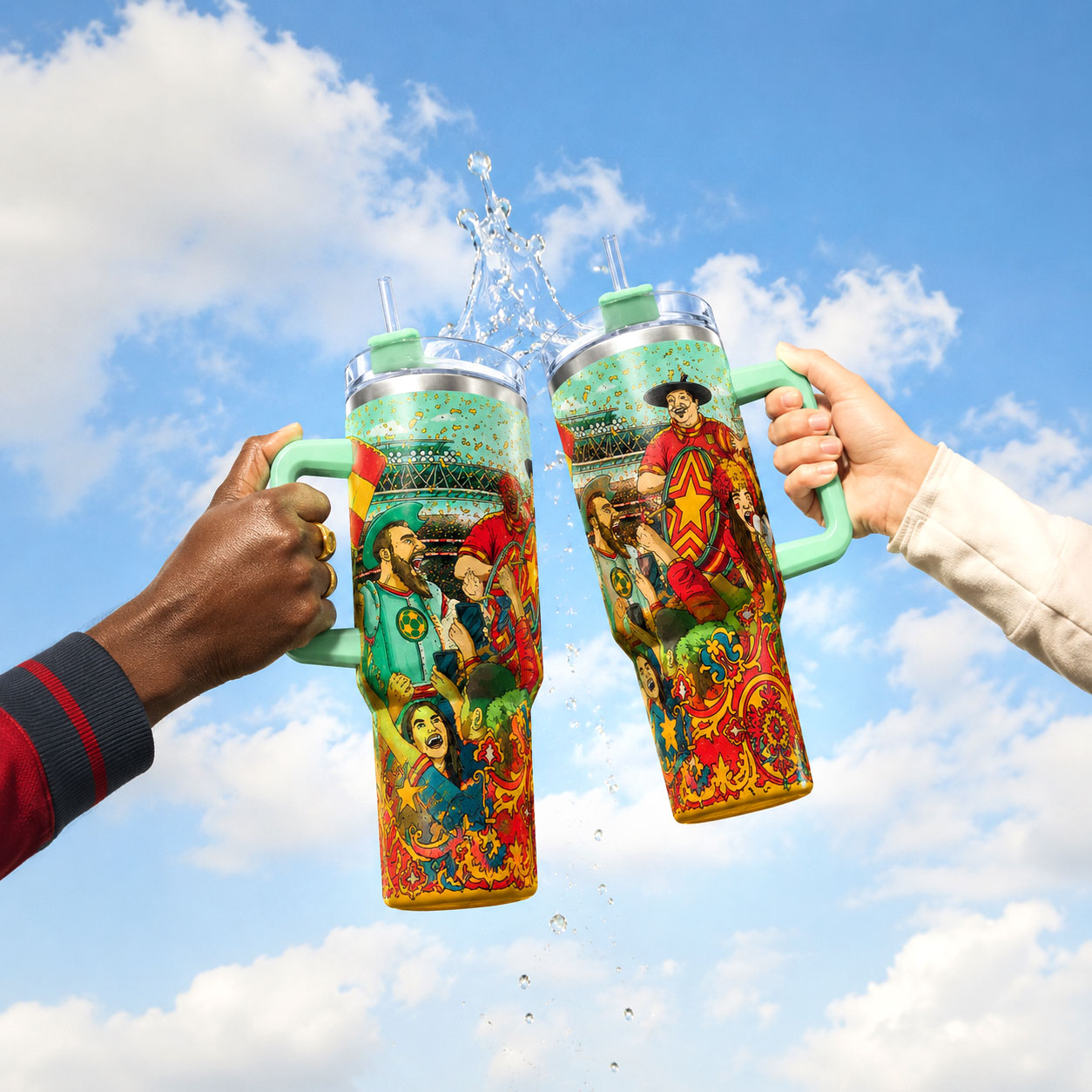 Spain Football World Cup 2026 Tumbler