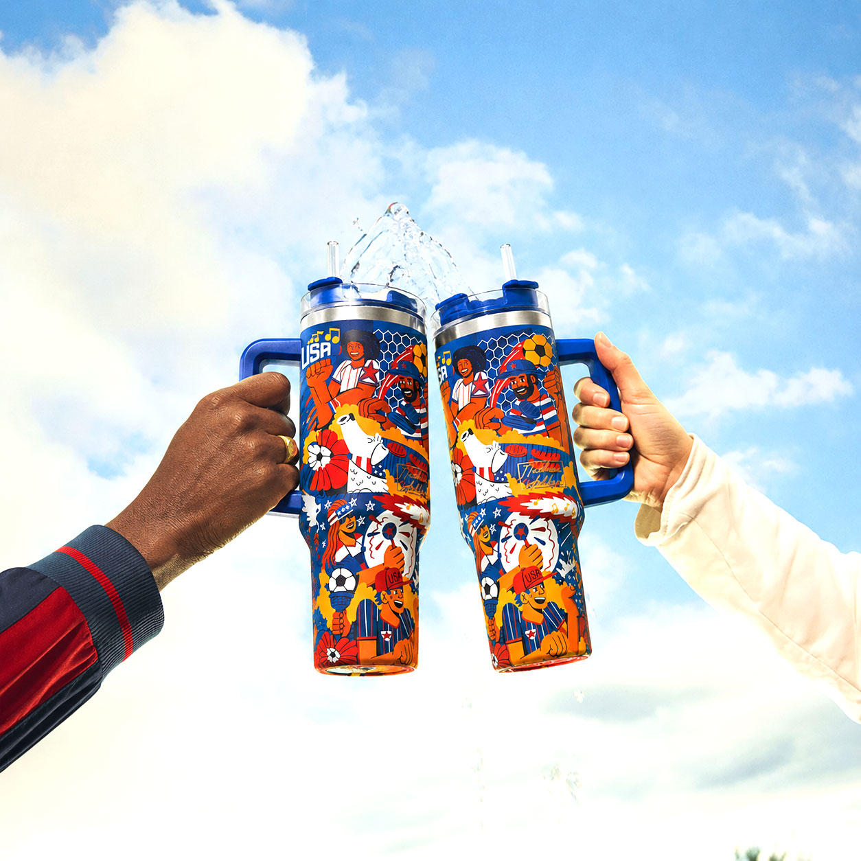 USA Football World Cup 2026 Tumbler