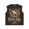 Defend the Light Archangel Graphic Muscle Tee