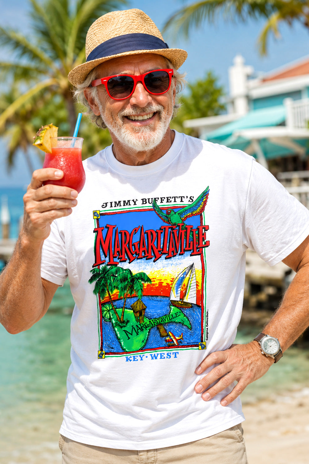 Jimmy Buffett Margaritaville Key West Tee