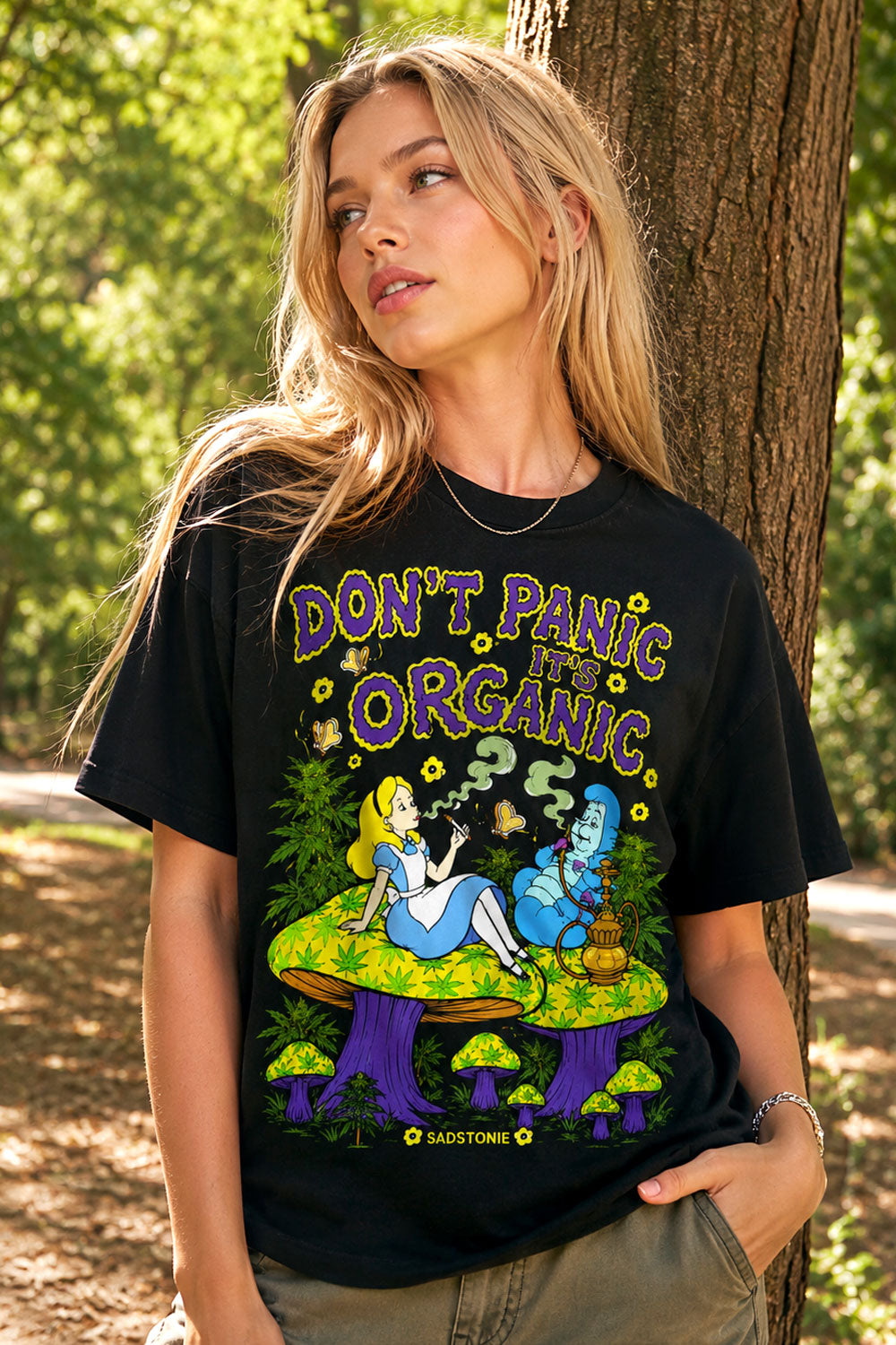 Don't Panic It's Organic Graphic Tee